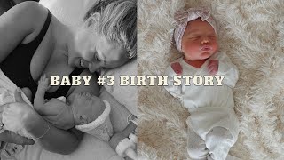 Baby 3 Birth Story  Natural amp Positive  Elanna Pecherle 2024 [upl. by Luisa]