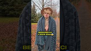 BEZDOMOVCI V ROCE 2024😱🤣 funny vtip czech comedy joke viralvideo shorts superdvojka humor [upl. by Notned]