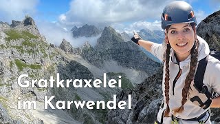 Mittenwalder Höhenweg Genialer Klettersteig in den Bayerischen Alpen in Deutschland [upl. by Ennayhs]