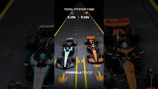 Hungarian GP Team Pitstop Comparison  Mercedes vs McLaren 🛠️🇭🇺 f1 shorts formula1 [upl. by Brom]