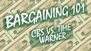 Bargaining 101 CBS vs Time Warner Cable [upl. by Nilla350]