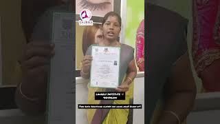 STUDENTS REVIEW laurelsbeautyparlour laurelsbeauticiancoursetamilcoimbatore [upl. by Peh]