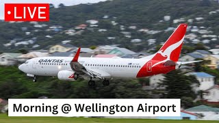 🔴 LIVE WELLINGTON Airport Plane Spotting [upl. by Kere]