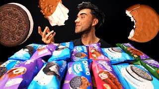 ASMR MILKA amp OREO ICE CREAM MUKBANG  ASMR CHOCOLATE ICE CREAM 리얼사운드 먹방 [upl. by Downes]