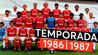 BENFICA  Temporada 19861987 [upl. by Sherlock]