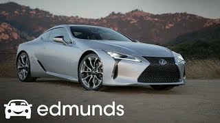 2018 Lexus LC 500 Review  Edmunds [upl. by Earised]