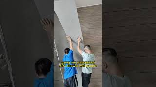 Lowcost luxury wall panel new material 2024 SPC shower wall panel renovation [upl. by Geno]