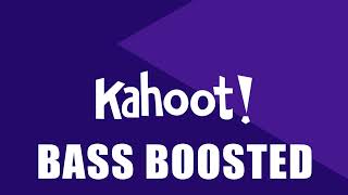 Kahoot Soundtrack Bass Boosted   1 hour [upl. by Minor855]