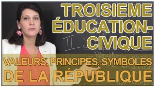 Valeurs principes et symboles de la République  Education Civique  3e  Les Bons Profs [upl. by Kinna]