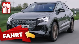 Audi Q4 etron 2021  So fährt Audis neues ESUV  Erste Fahrt mit Jan Horn [upl. by Hillinck85]