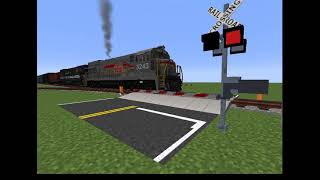 Railfanning in Minecraft 1 Immersive Railroading [upl. by Nomis141]