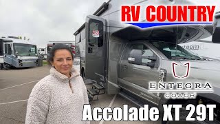 Entegra CoachAccolade XT29T  by RV Country of Fresno CA Mesa AZ Fife WA Mt Vernon WA Coburg [upl. by Laoj833]