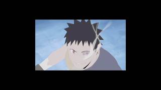 Reunion of Fates The Final Battle of Kakashi and Obito obito kakashi anime shorts [upl. by Lewej]