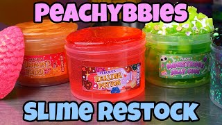 Fantastic Slime ASMR Peachybbies Restock [upl. by Vivianne944]