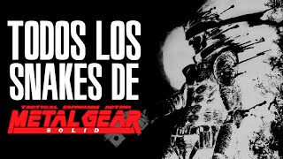 ¡Descubre todos los snakes de Metal Gear ¡una sorpresa te espera [upl. by Akierdna4]