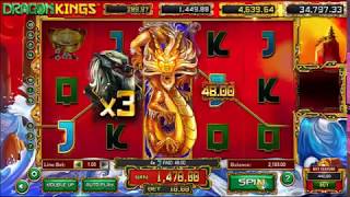 ★BIG WIN★ Dragon Kings Slot Betsoft [upl. by Nylesaj602]