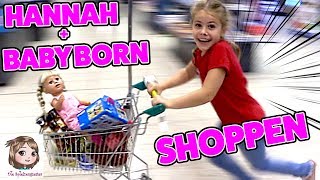 BABY BORN SHOPPING 🛒 7Jährige Puppenmama geht einkaufen 🛒 POALARM bei Johanna [upl. by Sapowith]