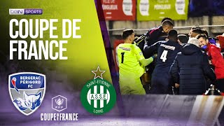 Bergerac vs Saint Etienne  COUPE DE FRANCE HIGHLIGHTS  01302021  beIN SPORTS USA [upl. by Brandwein]