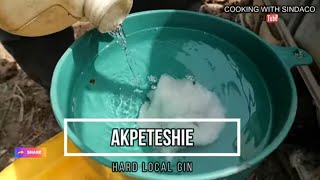 ​How AKPETESHIE Local Gin is distilled in Ghana 70 Alcohol  Palm wine to Gin  FULL DETAILS [upl. by Ttocserp]