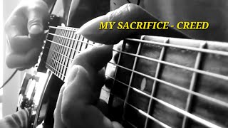 MY SACRIFICE  CREED  Guitar Cover DADADD Tuning [upl. by Elocin]