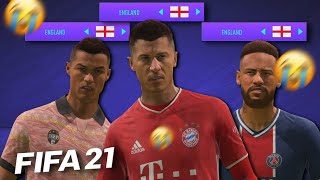 WHAT IF EVERY PLAYER ON FIFA 21 HAD THE SAME NATIONALITY [upl. by Dlaniger]