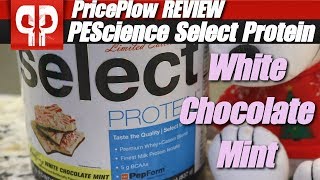 PEScience Select Protein White Chocolate Mint Review [upl. by Titania]