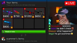 I got scammed for 4500 live on stream [upl. by Jocelin222]