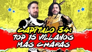 Los 15 villanos más chafas de los cómics  La Liga de los Súper Cuates 34 [upl. by Hauhsoj]