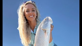 Saltwater Flyfishing  Tampa Bay Redfish  4K [upl. by Cy]