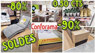 CONFORAMA🎉SOLDES JUSQUÀ90 030723 conforama soldes2023 soldes mobilier bonsplans promo [upl. by Balliett]