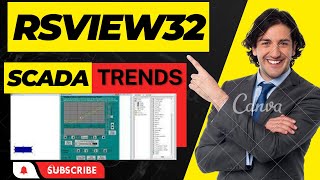 SCADA tutorial for beginners trends rsview32 scada scadaprogramming electricalautomation953 [upl. by Nerrak938]