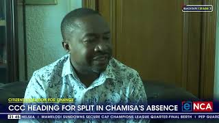 Zimbabwe Politics  CCC heading for split in Chamisas absence [upl. by Ahrens]