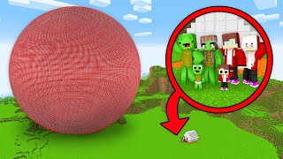 Mikey amp JJ Family Security House vs TNT in Minecraft  Maizen Challenge [upl. by Arammat687]