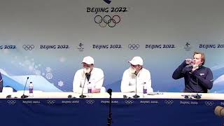 Beijing 2022 quotQuite impressivequot Norway Alpine Skier Kilde on impressions of Yanqing downhill course [upl. by Alihet382]