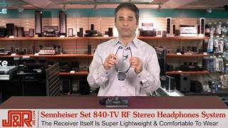 Sennheiser Set 840TV RF Stereo TV Listening Headphones System [upl. by Rheims]