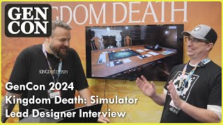 GenCon 2024  Kingdom Death Simulator Lead Designer Interview [upl. by Wilkey305]