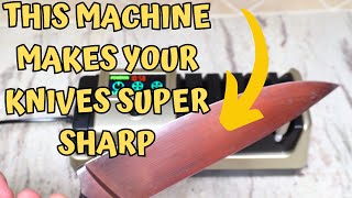 Sharper Than Ever The Ultimate Review of the 5in1 Electric Knife Sharpener [upl. by Lleral965]