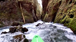 West Fork Satsop River  Kayak [upl. by Malia472]