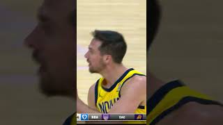 TJ McConnell Drops a NoLook Dime to Bennedict Mathurin for the AND1 vs Knicks  Indiana Pacers [upl. by Herzig751]