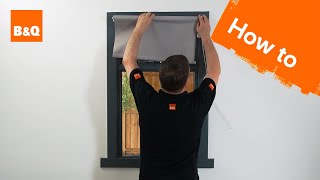 How to put up a roller blind [upl. by Sedruol]