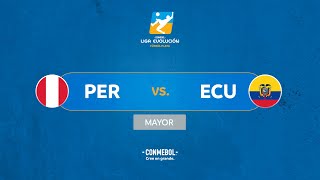 PERÚ VS ECUADOR  CONMEBOL LIGA EVOLUCIÓN de FÚTBOL PLAYA  Zona Norte  MAYOR [upl. by Airamat]