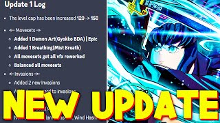 SLAYER ONLINE NEW UPDATE New Codes Mist Breathing New Demon Art amp MORE ROBLOX [upl. by Garreth]