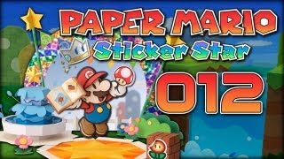 Lets Play Paper Mario Sticker Star  Part 12  Nimmerfeuchte Wüste [upl. by Bekki]