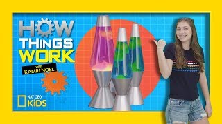 How Lava Lamps Work  How Things Work with Kamri Noel [upl. by Aihsena]