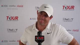 Rory McIlroy · Round 4 · Interview · 2023 TOUR Championship · FedEx Cup Playoffs · PGA Tour [upl. by Deelaw132]