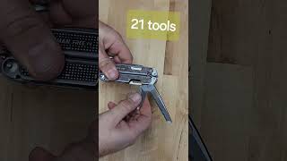 Leatherman Free P4 the best EDC ‎LeathermanToolGroup diy lifehacks viral edc survival knife [upl. by Cattan]