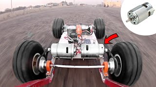 How To Make High Speed Remote Control Car Using 775 Motor [upl. by Trude]