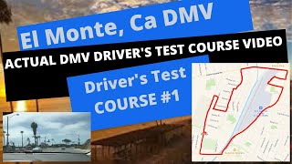 Pasadena California DMV Behind The Wheel Driving Test  Dash Cam Footage [upl. by Virendra674]