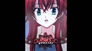 Rias vs kurumi 4k animeedit edit kurumiriasdatealivehighshooldxdfypシ゚debateeditanime [upl. by Bainbridge]