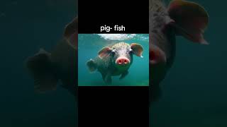 ඌරු මාලුවාpig fish😂pigfishfunnysrilankatrendingshorts [upl. by Attaynek587]